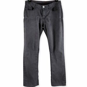 Liverpool Women’s Gray Stretch Pants Slim Straight Mid-Rise Size 6/28